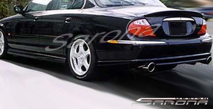 Custom Jaguar S Type  Sedan Rear Lip/Diffuser (2000 - 2004) - $390.00 (Part #JG-004-RA)